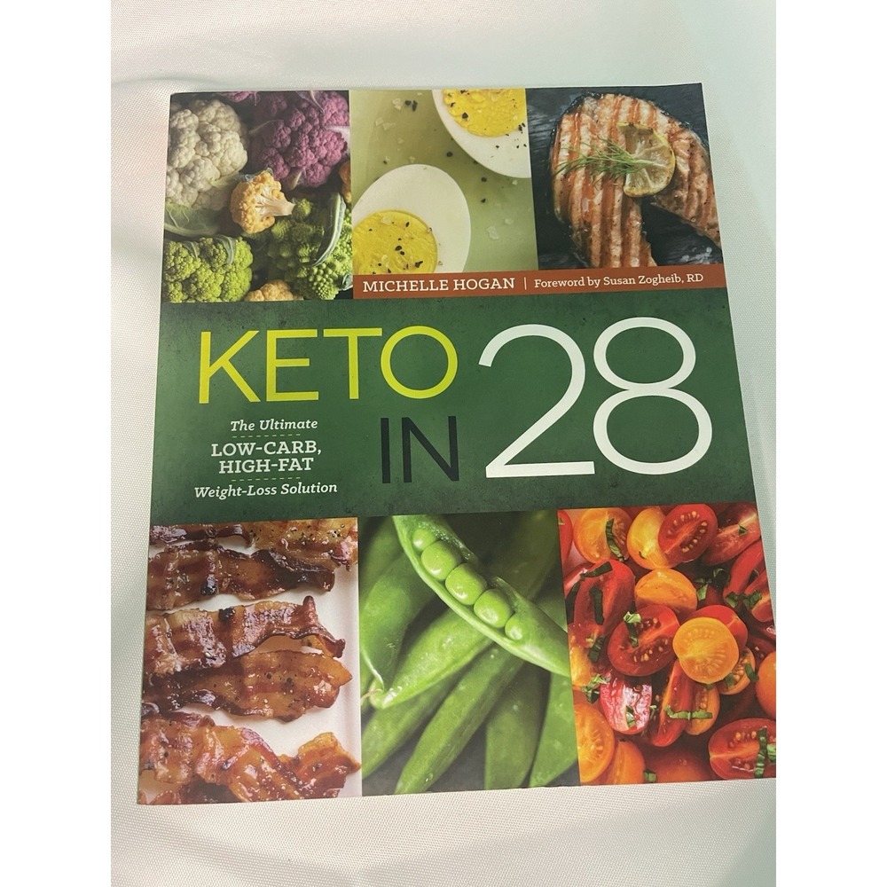 Keto in 28: The Ultimate Low-Carb, High-Fat Weight-Loss Solution - VERY GOOD